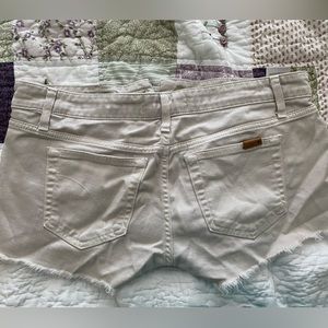 Joe’s cut off denim shorts